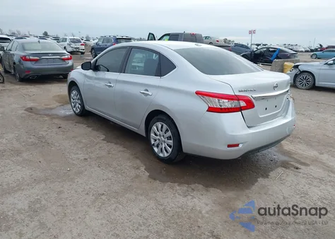 2015 Nissan Sentra Fe+ S/S/Sl/Sr/Sv z USA, uszkodzony, nr VIN 3N1AB7AP7FL638800